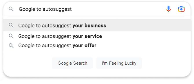 Google autocomplete | Nutmeg State Marketing Agency